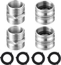 M MINGLE Garden Hose Adapter 3/4”, Male to Male, Female to Female, Stainless by MMINGLE