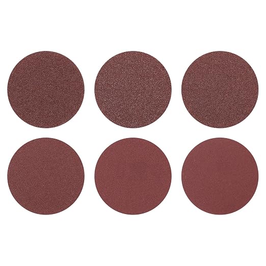 HARFINGTON 5Pcs 2Inch Sanding Disc Hook & Loop Sandpaper Aluminum Oxide | by HARFINGTON