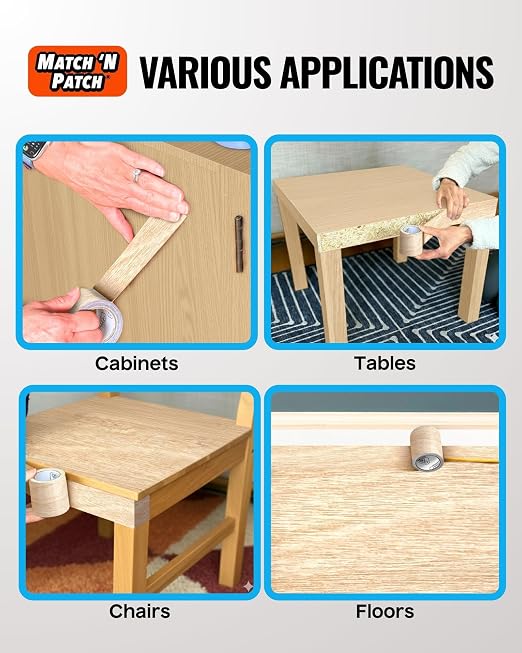 MATCH 'N PATCH Wood Grain Repair Tape - Image 4