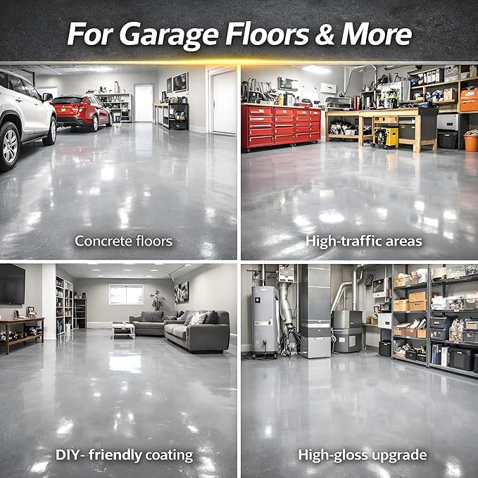 Two-Part Epoxy Floor Paint | 1.06 Gal | 4:1 Mix Ratio | Low VOC, Floor Coating - Image 7
