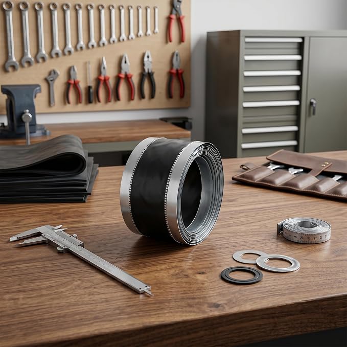 6-1/2 x 50 ft Vinyl Canvas Flexible Duct Connector - Image 5