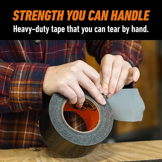 Gorilla Tough & Wide Heavy Duty Duct Tape, 2.88" x 25 yd, Indoor & Outdoor Use - Image 6