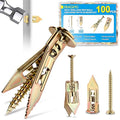 100 PCS Self Drilling Drywall Anchors by FEAOXYO