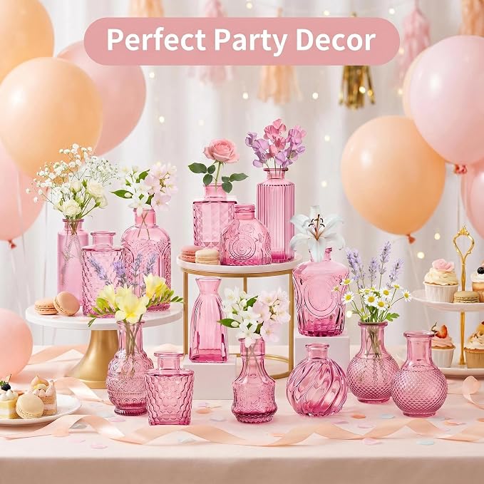 24PCS Mini Bud Vases As Wedding Centerpieces - Image 6