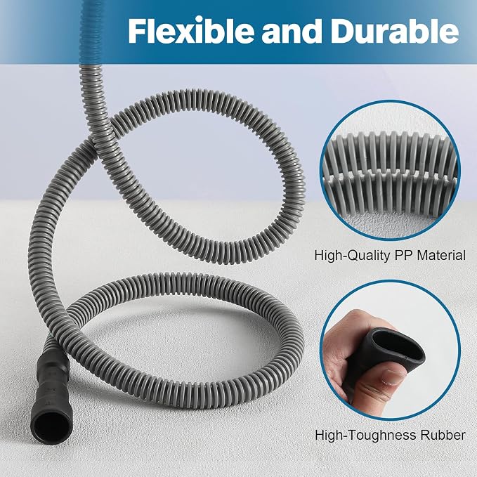 Elyfree 6 FT Dishwasher Drain Hose, Flexible Dishwasher Discharge Hose - Image 4