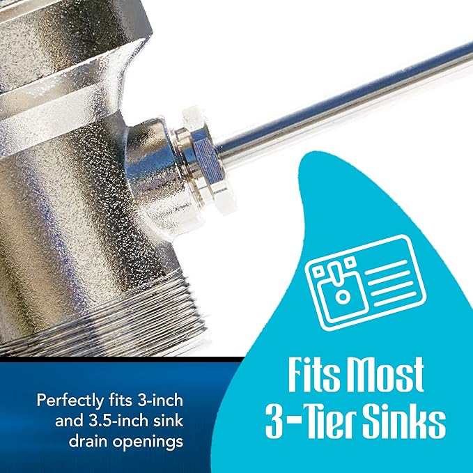 3.5-inch Sink Drain Waste Drain Valve - Image 5