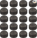 20 Pack 1/2" Malleable Cast Iron Pipe Cap, fits threaded black pipes, by NIUBIDINDUSTRIALFURNITUR