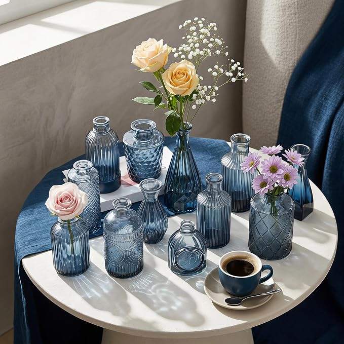 Mini Bud Vases Centerpieces for Tables, Small Flower Vases Suitable for - Image 8