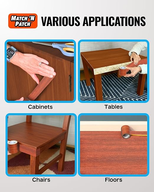 MATCH 'N PATCH Wood Grain Repair Tape - Image 4