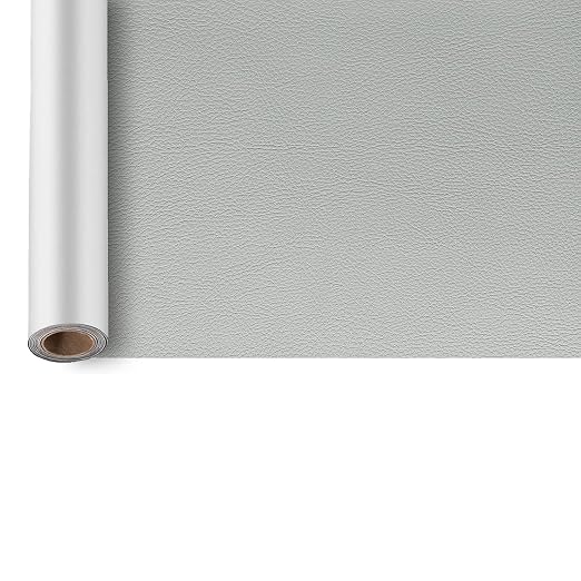 Leather Repair Patch, 17X60 Inch Self Adhesive Leather Repair Patch, Vinyl by ALLFORYOU