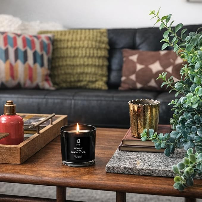 Lulu Candles | Whiskey Caramel | Smells Woody & Sweet | Luxury Scented Soy Jar - Image 6