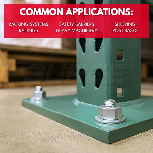 5/8" x 8-1/2" Zinc-Plated Wedge Anchors - Image 4