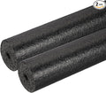 PATIKIL Pipe Insulation Foam Tube Foam Pipe Tubing Covers Black 2Pcs | 9/16" ID by PATIKIL