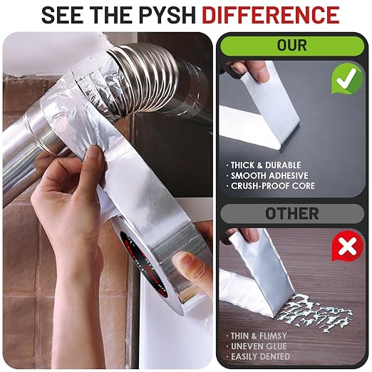 ETERART Aluminum Foil Duct Tape, High-Temp Seal - Image 6