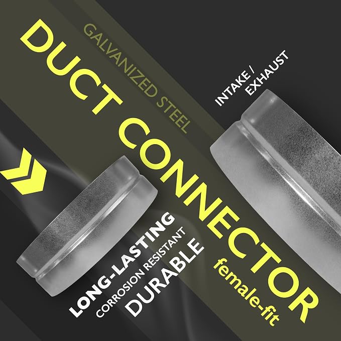 10 Inch Duct Fitting Connector for HVAC Ducting - Image 3