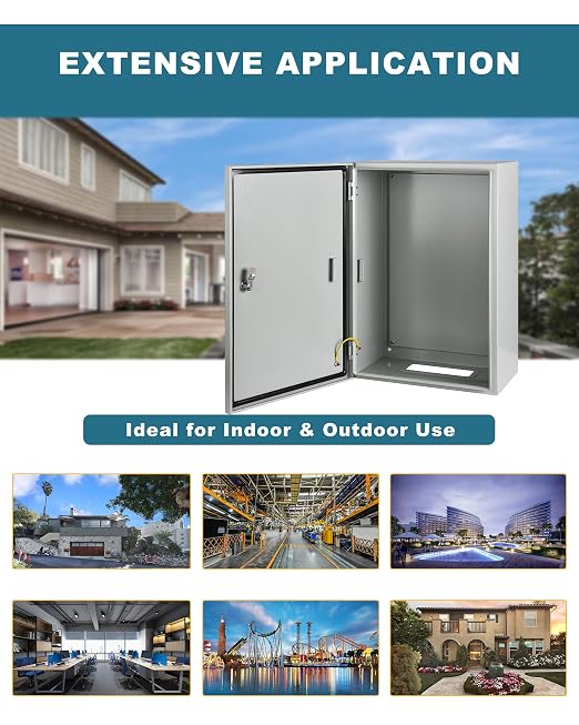Waterproof Electrical Enclosure 8 x 8 x 6'', Outdoor Electrical Box Weatherproof - Image 6