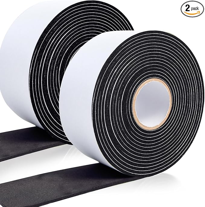 2 Inch*13Ft Pipe Insulation Tape 2 Pack, Weather Resistant Water Wrap Tape | by Wanateber