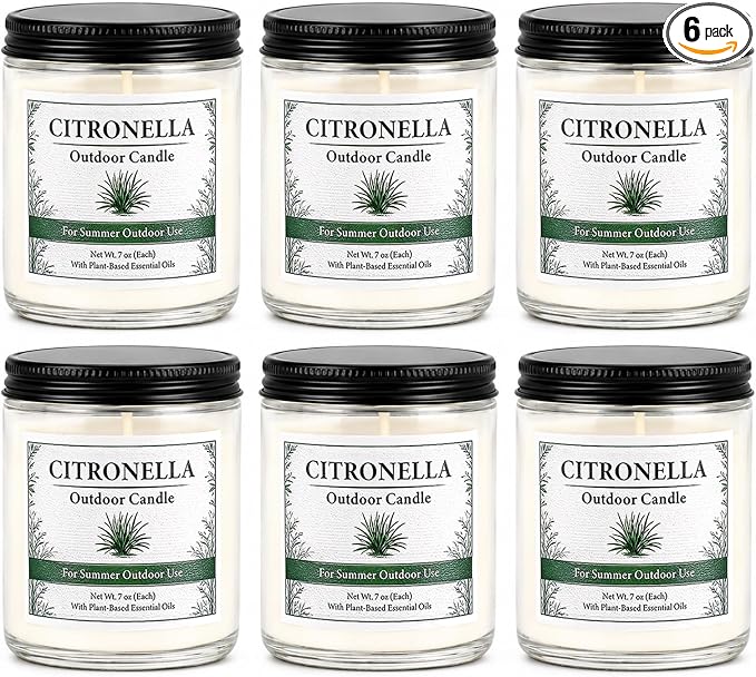 Citronella Candles Outdoor by PELN