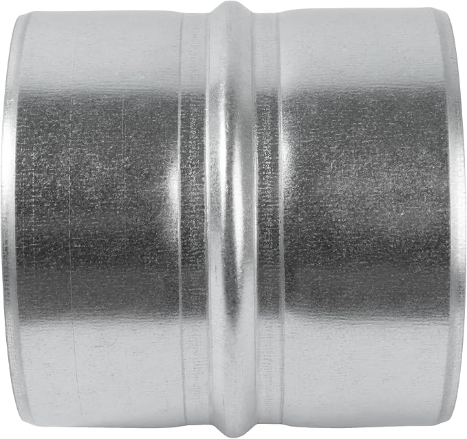 Vent Systems 4'' Inch Galvanized Steel Duct Connector - Image 9