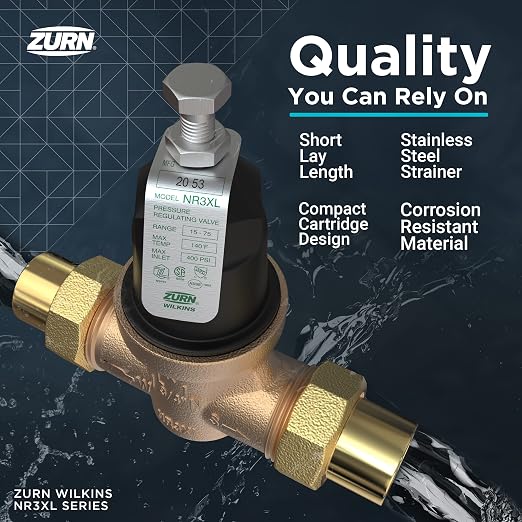 Zurn Wilkins 1-NR3XLDU 1" NR3XL Pressure Reducing Valve - Image 11