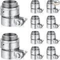 Yaocom 10 Pack 3/4-Inch Squeeze Connectors Fittings FMC Flexible Metal Conduit by Yaocom