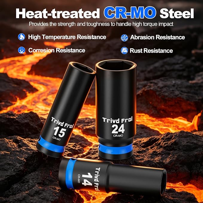 Metric Impact Socket Set 1/2" Drive - Image 4