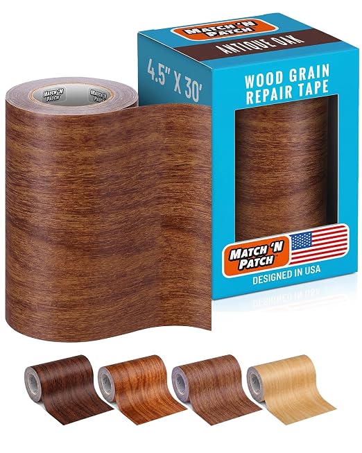 MATCH 'N PATCH Project+ Wood Grain Repair Tape by MatchNPatch