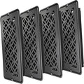 4x10 Vent Covers for Home foor, Floor Vent Cover, Air Vents, All Steel Heavy by Unknown