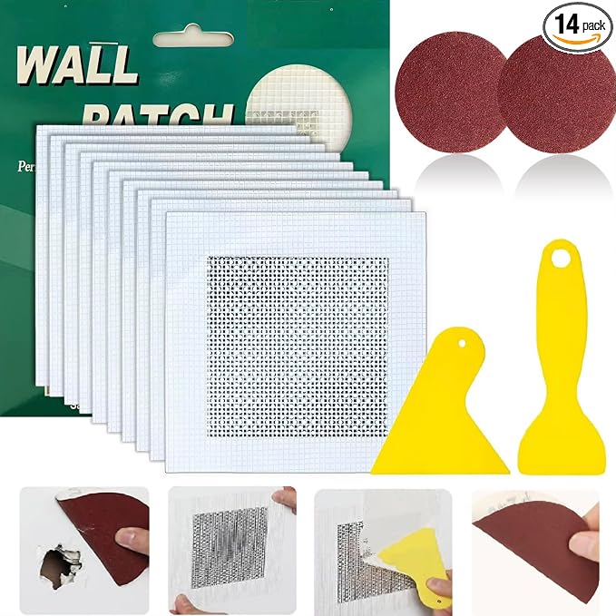 Drywall Repairs Patch Kit, Wall Patch Repair Kit, Drywall Hole Repair Patch | by VUTHLRV