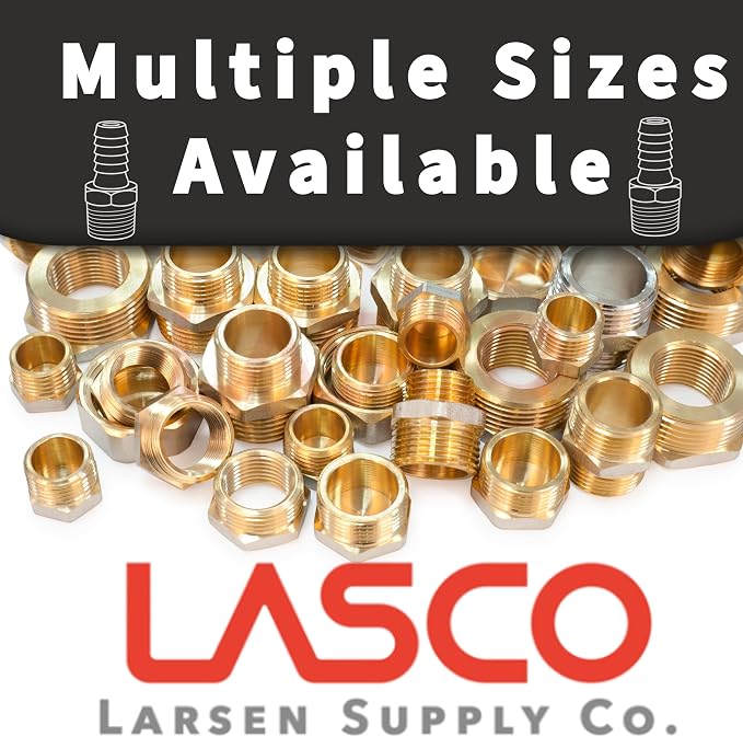 LASCO 17-4613 1/4-Inch Flare by 3/8-Inch Female Pipe Thread Brass Adapter - Image 5