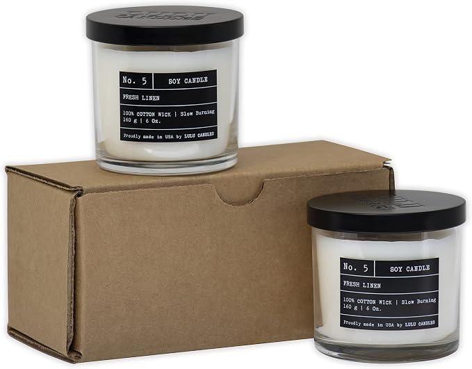 Lulu Candles | Apple Cinnamon | Luxury Scented Soy Jar Candle | Hand Poured in - Image 5