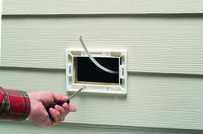 Arlington DBHR141W-1 Low Profile IN BOX Electrical Box - Image 3