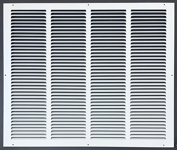Fits 24x20 Duct Opening Stamped Steel Return Air Grille Vent Cover Grille - Image 3