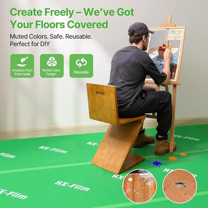 39" x 50' Heavy-Duty Floor Protection | Construction Grade Carpet Protector | - Image 7