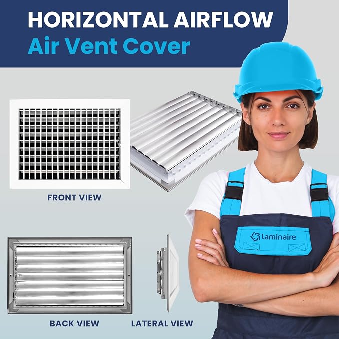 14x10 Duct Hole Adjustable Vent Cover - Image 2