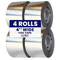 BlueTex Insulationㅤ HVAC Aluminum Foil Tape 3 inch x 150 ft, Heavy Duty by BlueTexInsulation