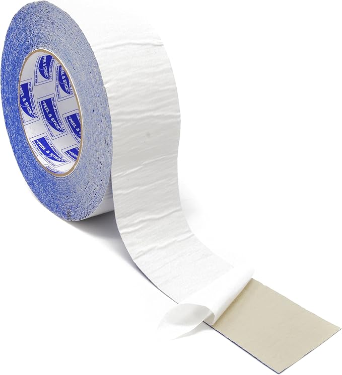 ZIP-UP 2" x 60' Double Sided Dust Barrier Tape, UV Resistant, Clean Release - Image 3