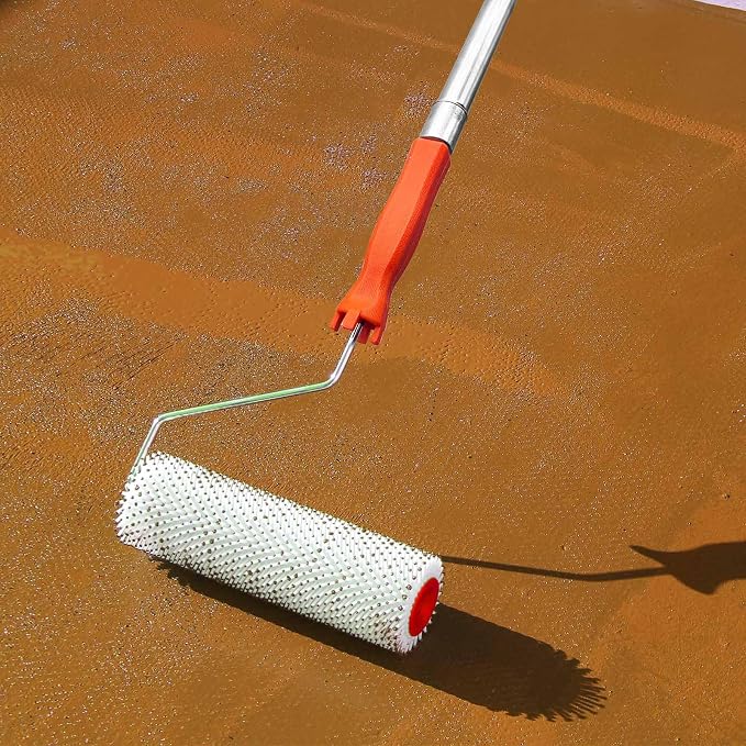 9 Inch Latex Floor Self Leveling Screed Spiked Roller - Image 5