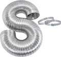 Eastman 8 Foot ArmorFlex Dryer Vent, Flexible Aluminum Duct by Eastman