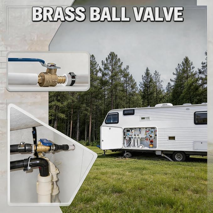 ‌VANCOCO 3/4" PEX Ball Valve 4-Pack - Image 5