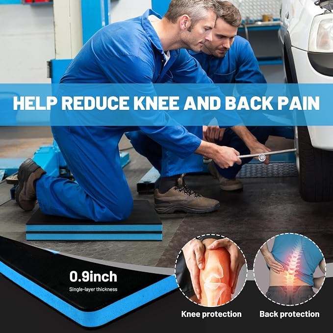 Foldable Mechanic Mat Kneeling Pad, 0.9" Extra Thick EVA Foam - Image 4
