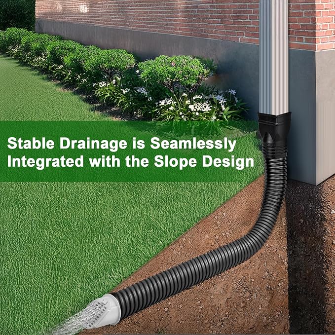 4” Slope Drainage Grate Cover, Rain Diverter, Drainage Grate Yard Drain - Image 5
