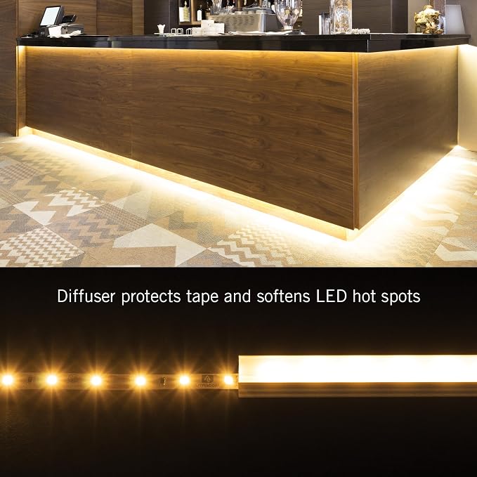 Armacost Lighting LED Tape Light Mounting Channel, Easy Surface Mount, - Image 5