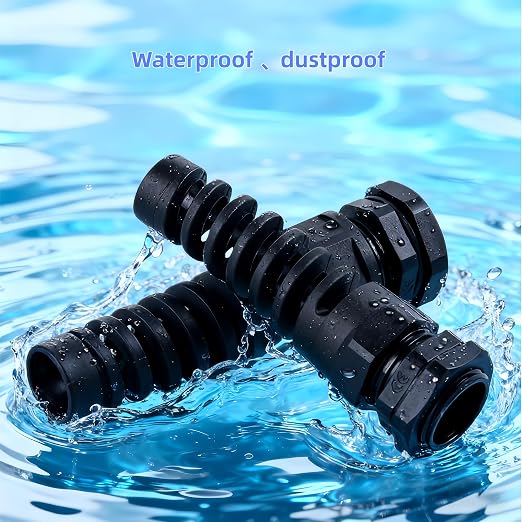8Pcs Cable Strain Relief Cord Connector NPT 1/4"、NPT 1/2"、NPT 3/4" Cable Gland - Image 5