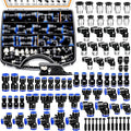 mankk 81PCS Quick Connect Air Hose Fittings Kit 1/8, 1/2 inch | Push to connect by mankk
