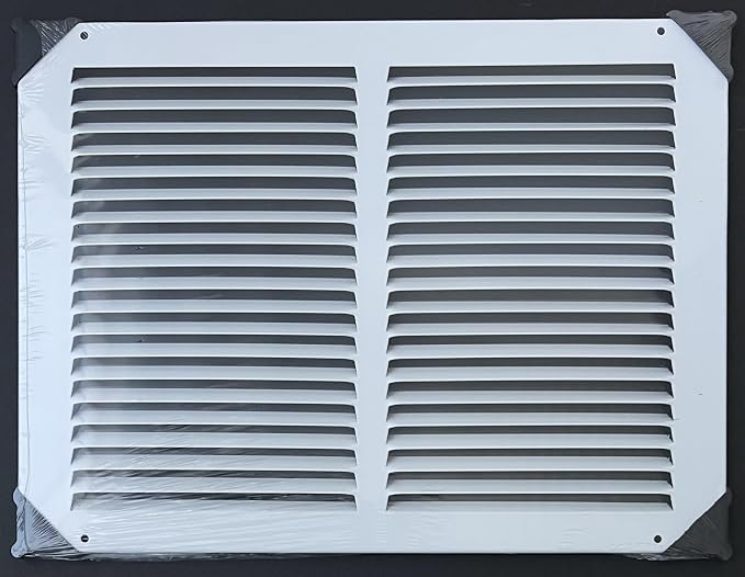 Fits 14x10 Duct Opening Stamped Steel Return Air Grille Vent Cover Grille - Image 3