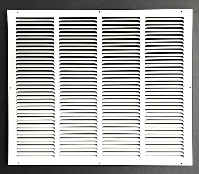 Fits 24x20 Duct Opening Stamped Steel Return Air Grille Vent Cover Grille - Image 2
