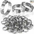 200 Pcs 3/4 Inch PEX Cinch Clamps, 304 Stainless Steel Crimp Rings Single Ear by CraftyDream