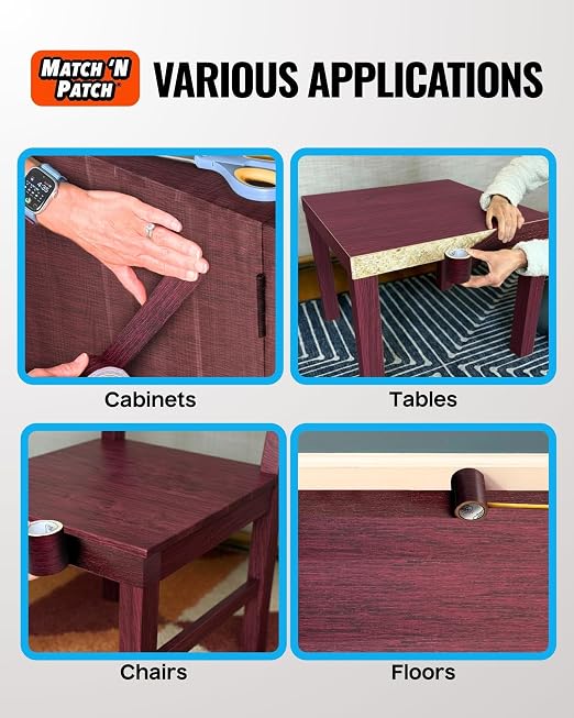 MATCH 'N PATCH Wood Grain Repair Tape - Image 4