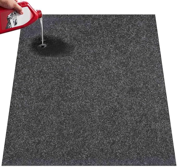 VEVOR Garage Floor Mat, 7.5'x20' Oil Spill Mat Waterproof Protection from Water by VEVOR